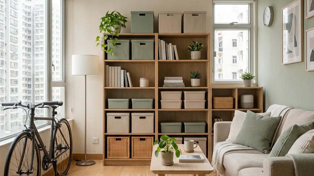 Organised home with clear living space